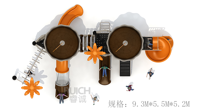 大型组合滑梯城堡系列一