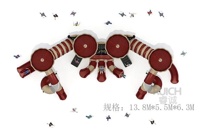 大型组合滑梯城堡系列二