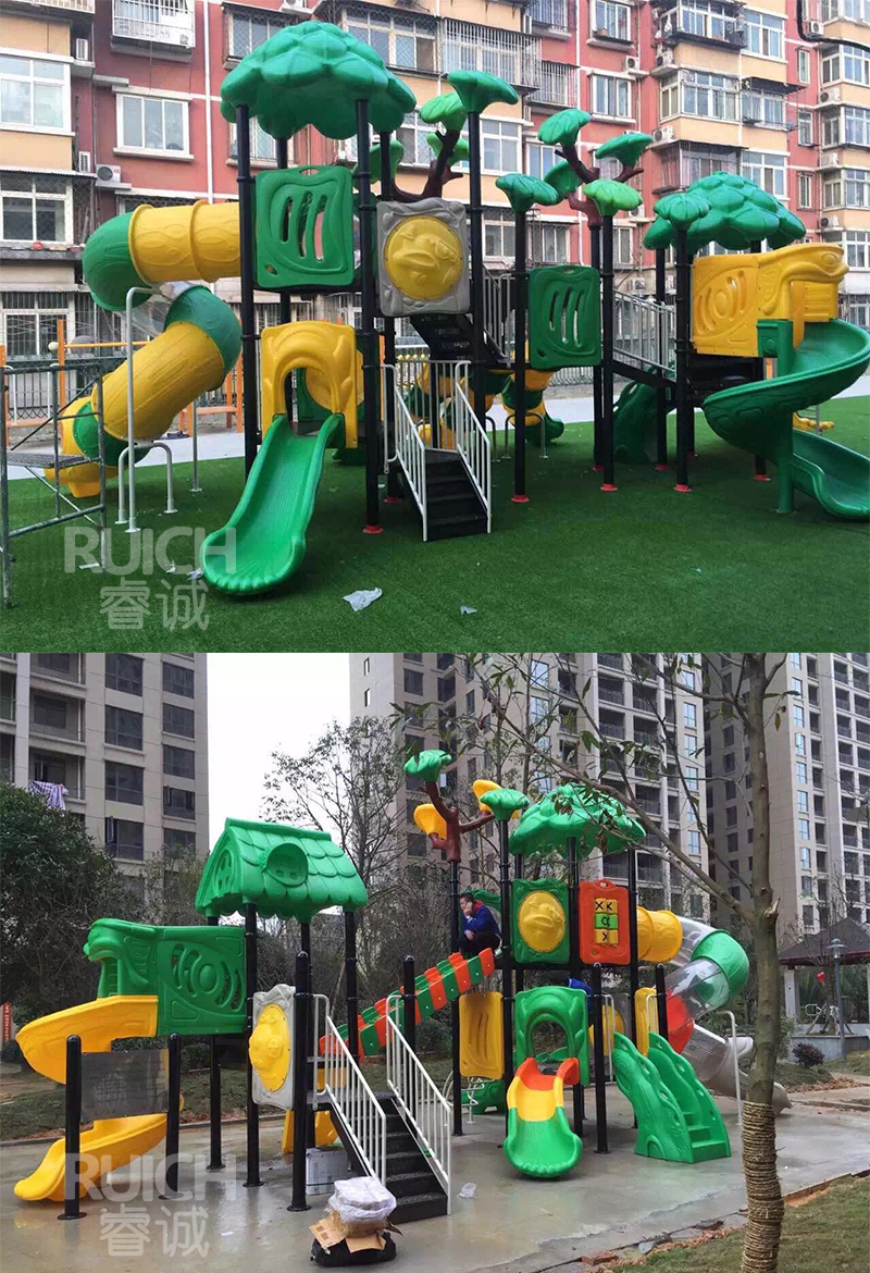 大型组合滑梯丛林系列一